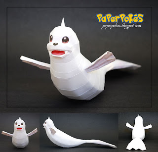Figura Armada Papercraft Dewgong 3D
