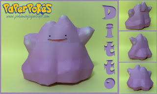 Figura Armada Papercraft Ditto 3D