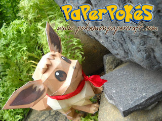 Figura Armada Papercraft Eevee 3D