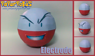Figura Armada Papercraft Electrode 3D
