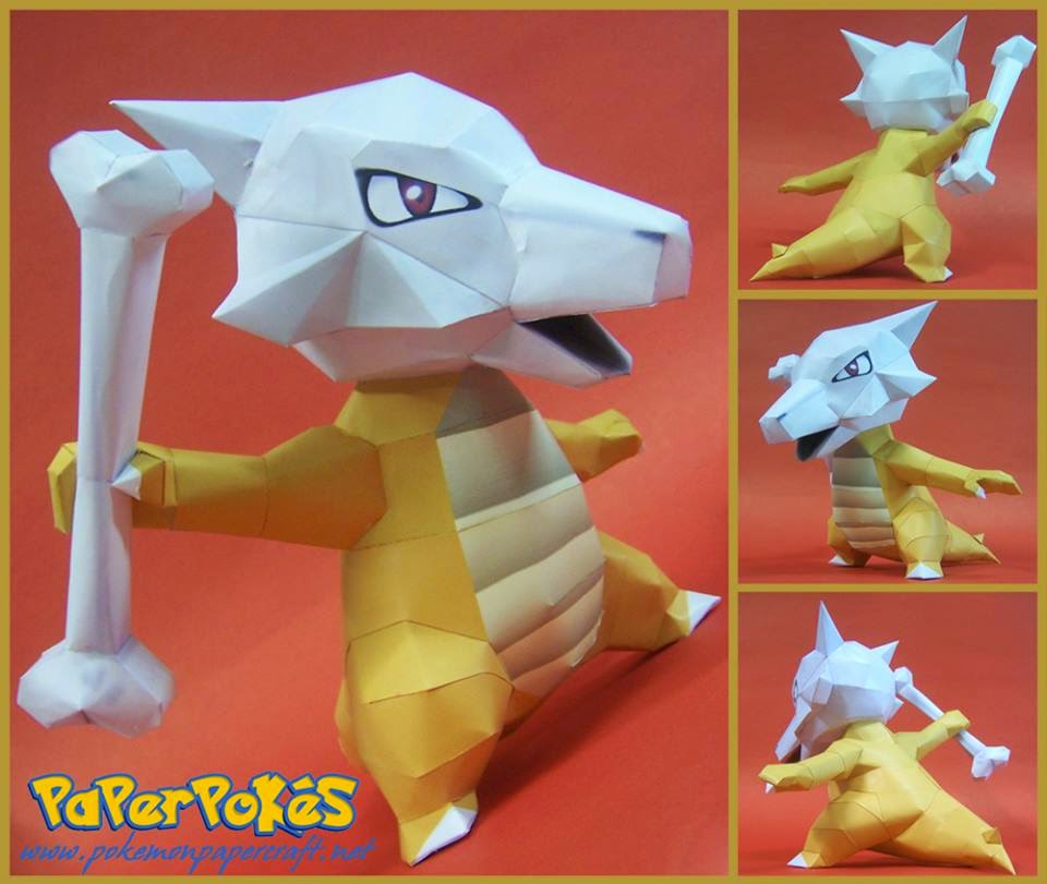 Figura Armada Papercraft Marowak 3D