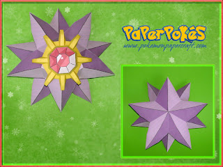Figura Armada Papercraft Starmie 3D