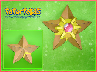 Figura Armada Papercraft Staryu 3D