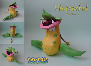 Figura Armada Papercraft Victreebel 3D