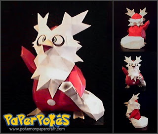 Figura Armada Papercraft Delibird 3D