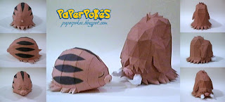 Figura Armada Papercraft Piloswine 3D