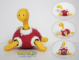 Figura Armada Papercraft Shuckle 3D