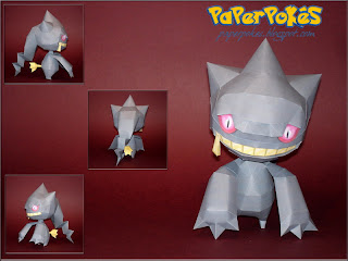 Figura Armada Papercraft Banette 3D