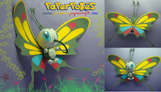 Figura Armada Papercraft Beautifly 3D
