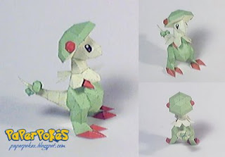 Figura Armada Papercraft Breloom 3D