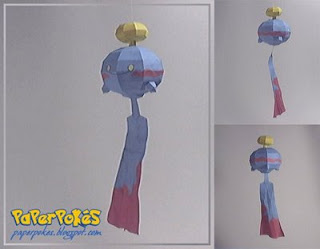 Figura Armada Papercraft Chimecho 3D