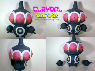 Figura Armada Papercraft Claydol 3D