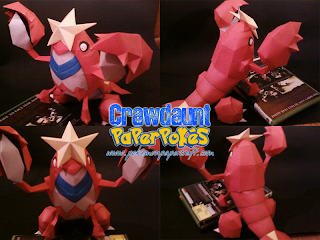 Figura Armada Papercraft Crawdaunt 3D