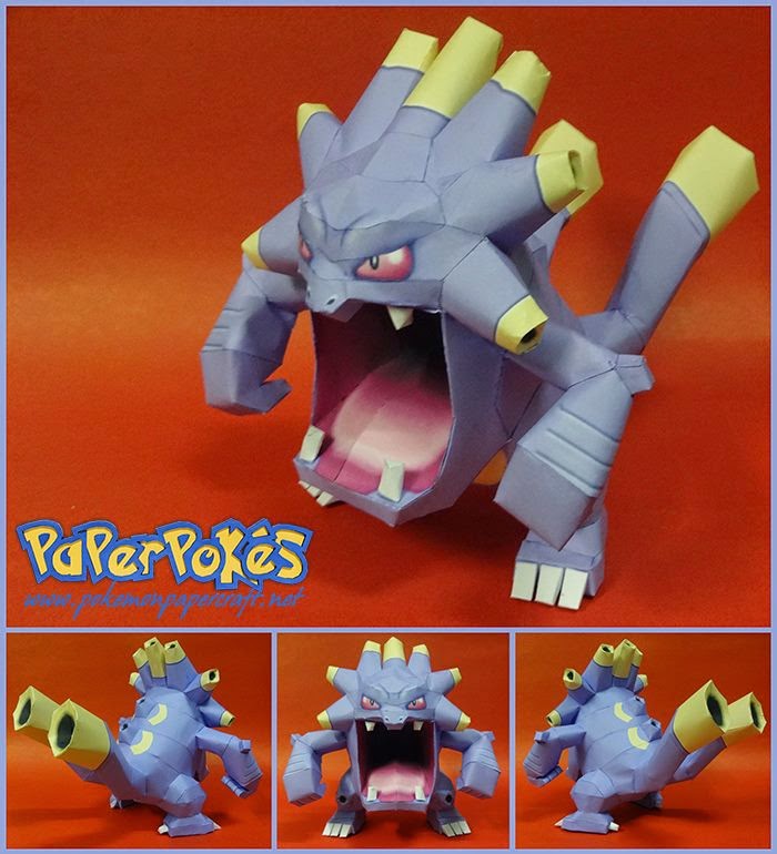 Figura Armada Papercraft Exploud 3D
