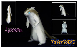 Figura Armada Papercraft Linoone 3D