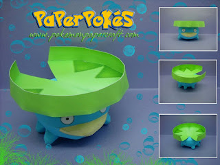 Figura Armada Papercraft Lotad 3D