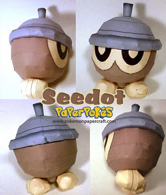 Figura Armada Papercraft Seedot 3D