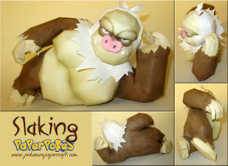Figura Armada Papercraft Slaking 3D
